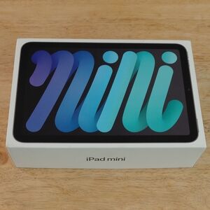 Apple iPad Mini Box With Charger And Cord.